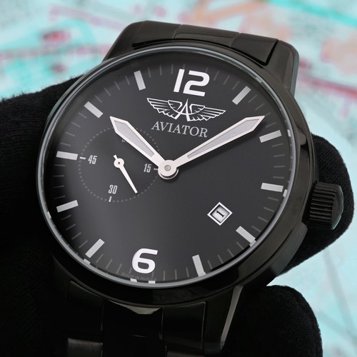 45mm aviator fliegeruhr - aviator,