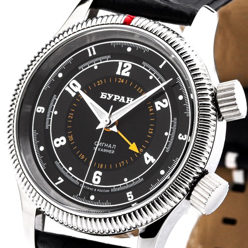 Fliegeruhr armbandwecker buran - armbandwecker,