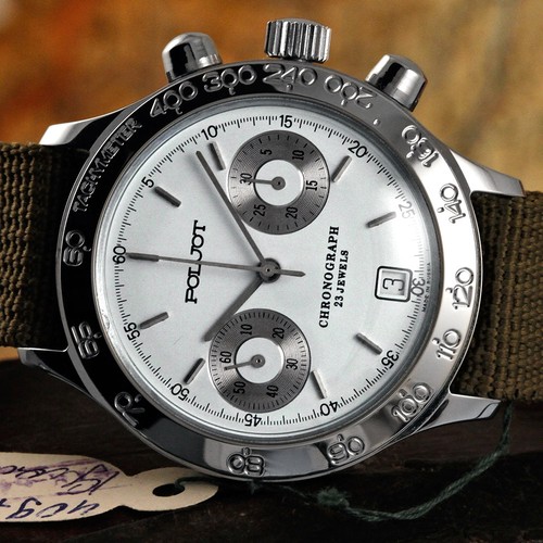 Poljot chronograph 3133 - chronograph,