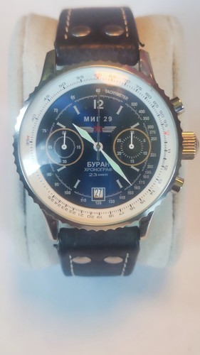 Poljot buran chronograph - poljot, pilot